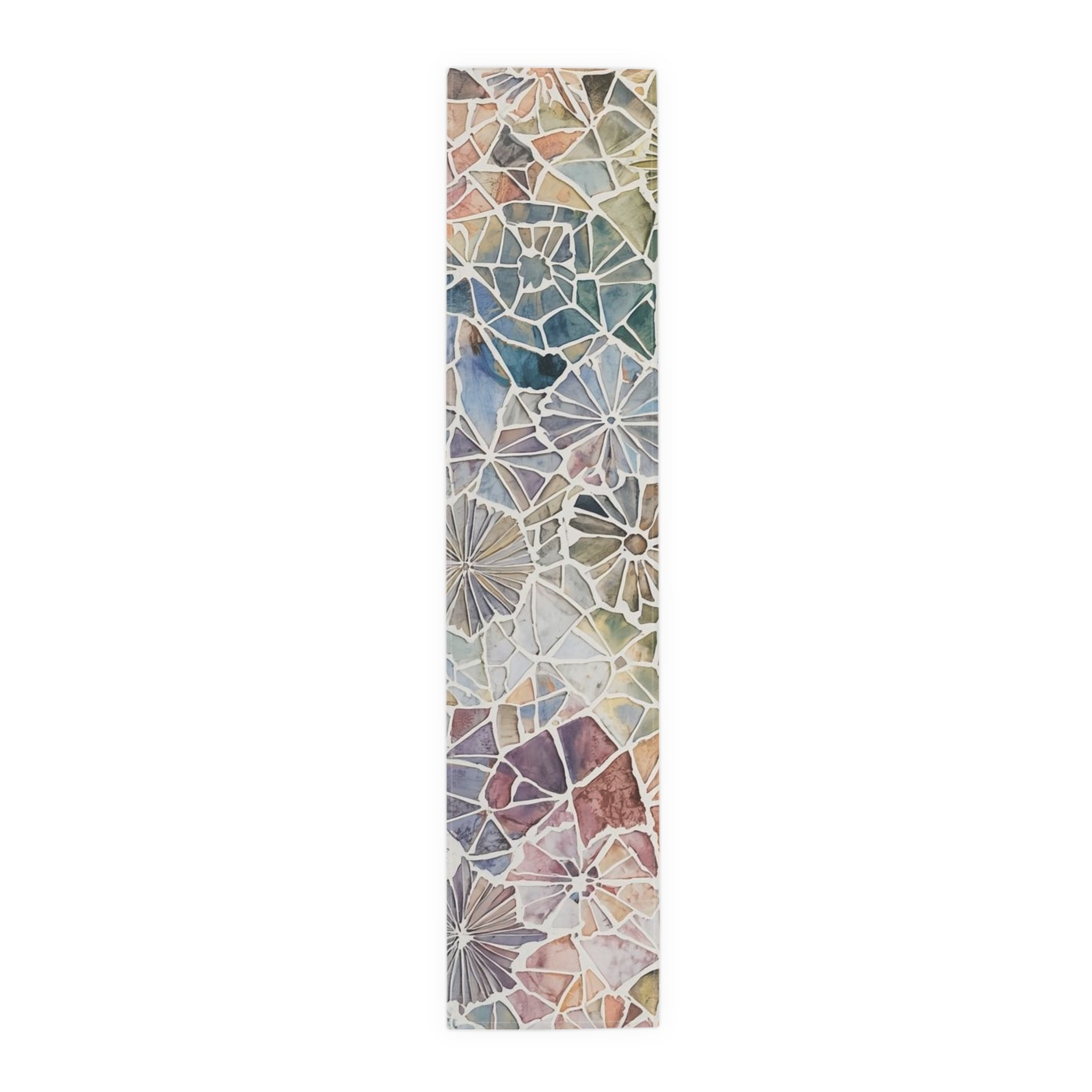 Watercolor Floral Table Runner by Rosetta Creative Boutique - Elegant Cotton-Poly Decor, Unique Dining Table Accents for Home, Weddings, Parties, Gatherings - Rosetta Creative Boutique
